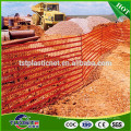 Cheap price high tensil PE security orange plastic fence